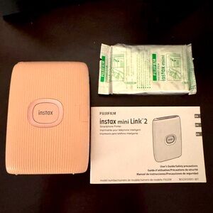 Instax Mini Link 2 Smartphone Printer by Fujifilm
